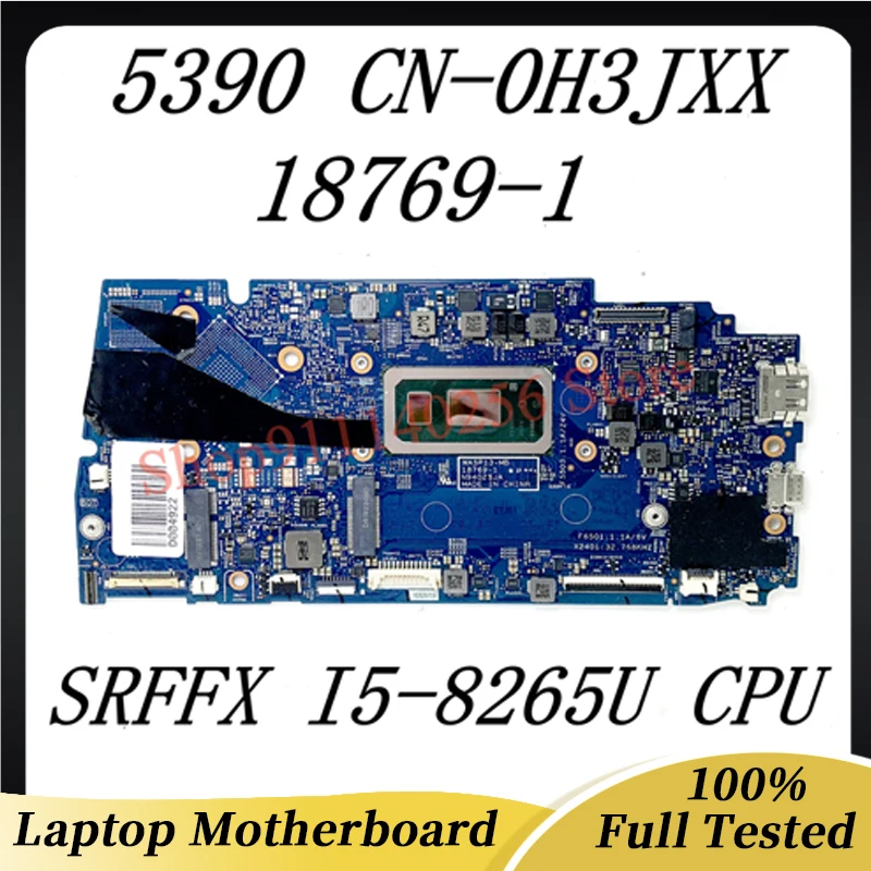 Placa H3JXX para ordenador portátil, placa base para DELL Lnspiron 5390, 18769-1 con SRFFX, CN-0H3JXX, CPU, I5-8265U, funciona bien _ - AliExpress Mobile