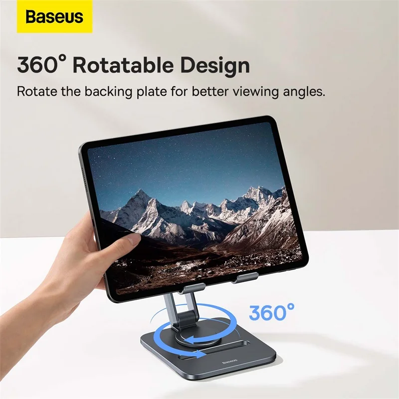 Baseus-suporte Metálico para Mesa Dobrável Biaxial para Tablets