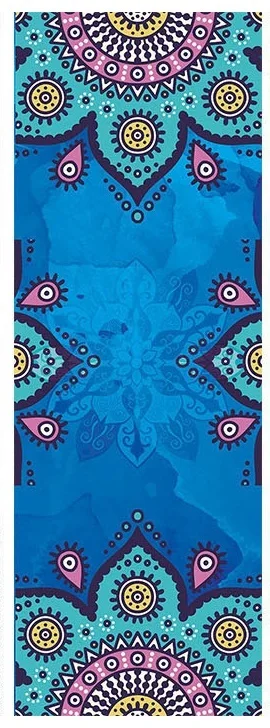 mylb Beautiful Pattern Print New Yoga Towel Sweat Anti-skid Portable Gym Blanket Exercise Yoga Mat Towel Pilates Mat