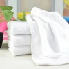 1 Piece 30*60 CM White Soft Microfiber Fabric Face Towel Hotel Bath Towel Wash Cloths Hand Towels Portable Terry Towel 1