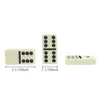 14PCS Double Six Domino Set Entertainment Leisure Travel Fun Table Game Domino Toy Children's Puzzle Toy Gift 6