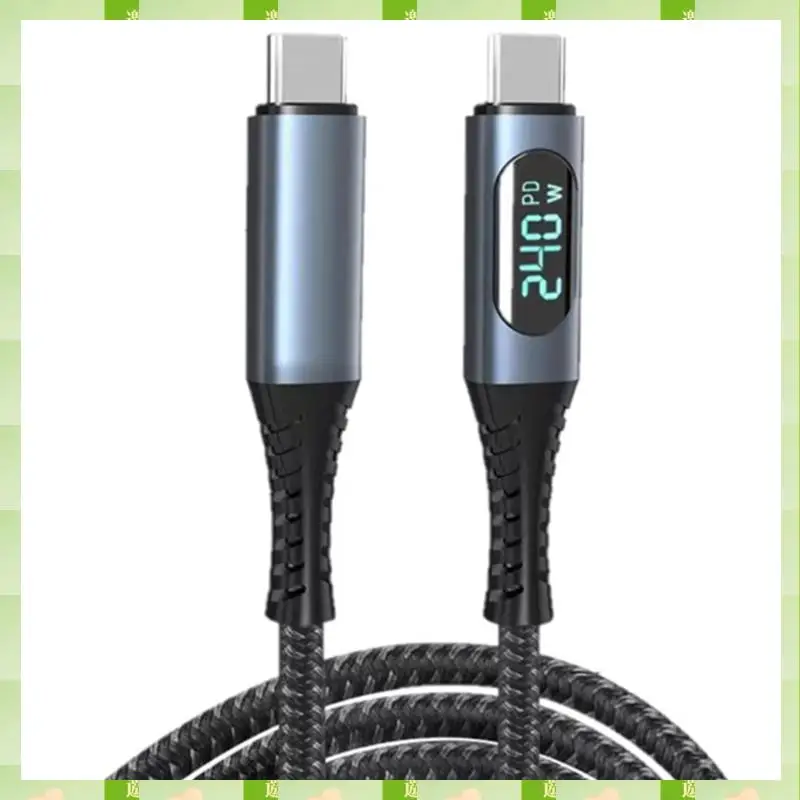 USB C Cable With LED Display Supports 8K Video 40Gbps 240W USB C Charging Cable,USB Cable With LED Display Supports 8K Vi