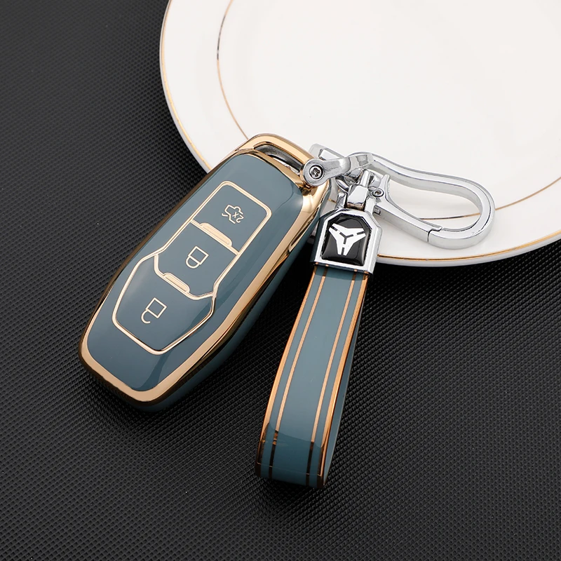 Premium TPU Car Key Case Cover - Sleek Protection for Your Vehicle Key Accessories