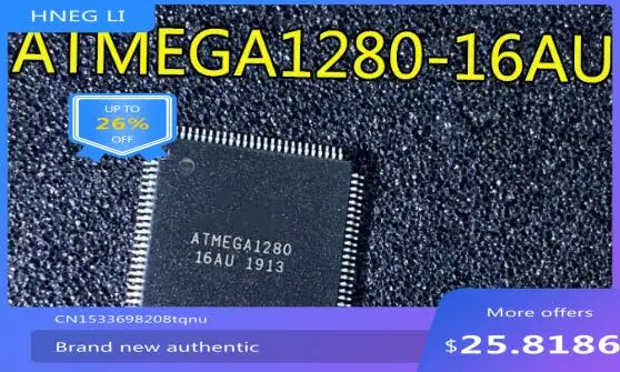 

Freeshipping ATMEGA1280-16AU ATMEGA1280