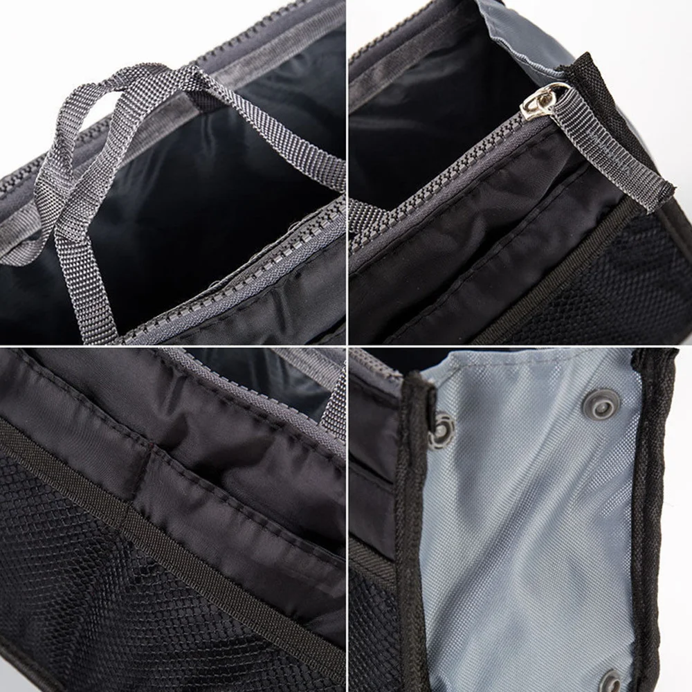 Multipurpose Large Capacity Organizer Insert for Handbags and Travel Use