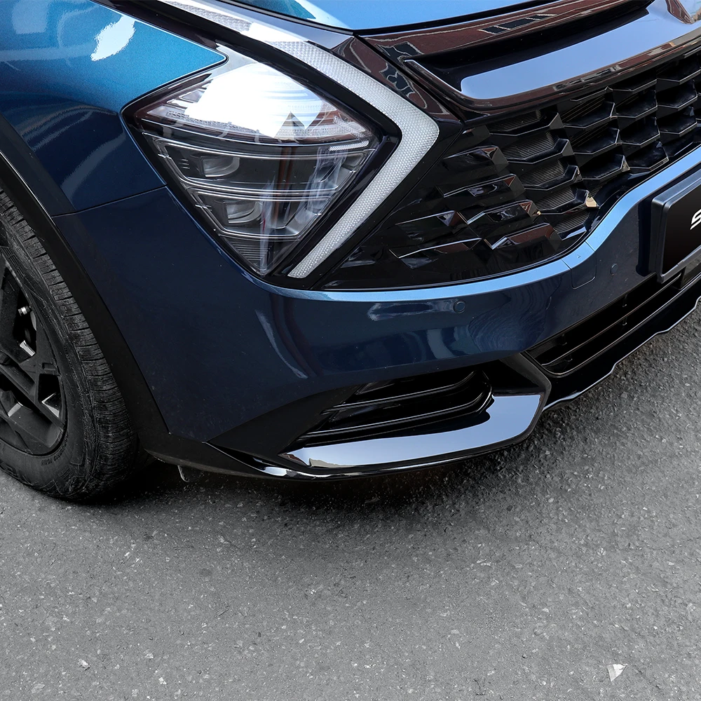 Für Kia Sportage NQ5 2023-2026 Carbon Faser Stil Schwarz Front Nebel Licht Lampe Abdeckung Trim Zubehör LHD/RHD – Detail 11
