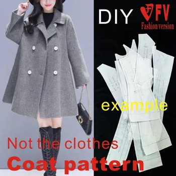 Women's Wool Coat Pattern 1