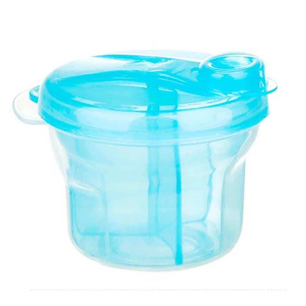Dispensador portátil de leite em pó para bebês, recipiente de