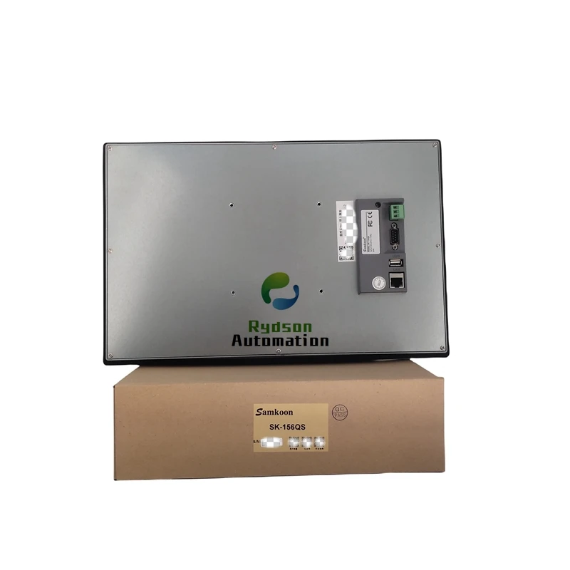 SK-156QS Samkoon 15.6 ġ DC24V ġ ũ HMI ޸ 4G ÷ 256M DDR3 CPU Cortex A7 1.2GMHz COM1:RS232 422 485