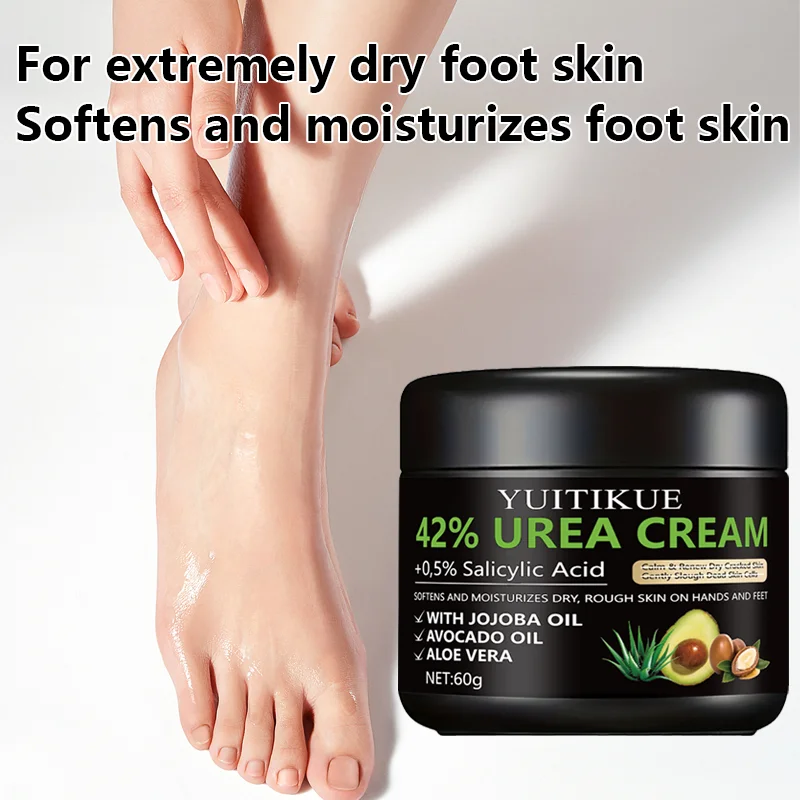 YUITIKUE 42% urea cream, 0.5% salicylic acid, softens and moisturizes dry and rough skin on hands and feet
