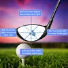 Golf Impact Stickers Sticker Oversized Wood Labels Roll Balls Hitting Recorder for Men Women Practice Drop Shipping 2