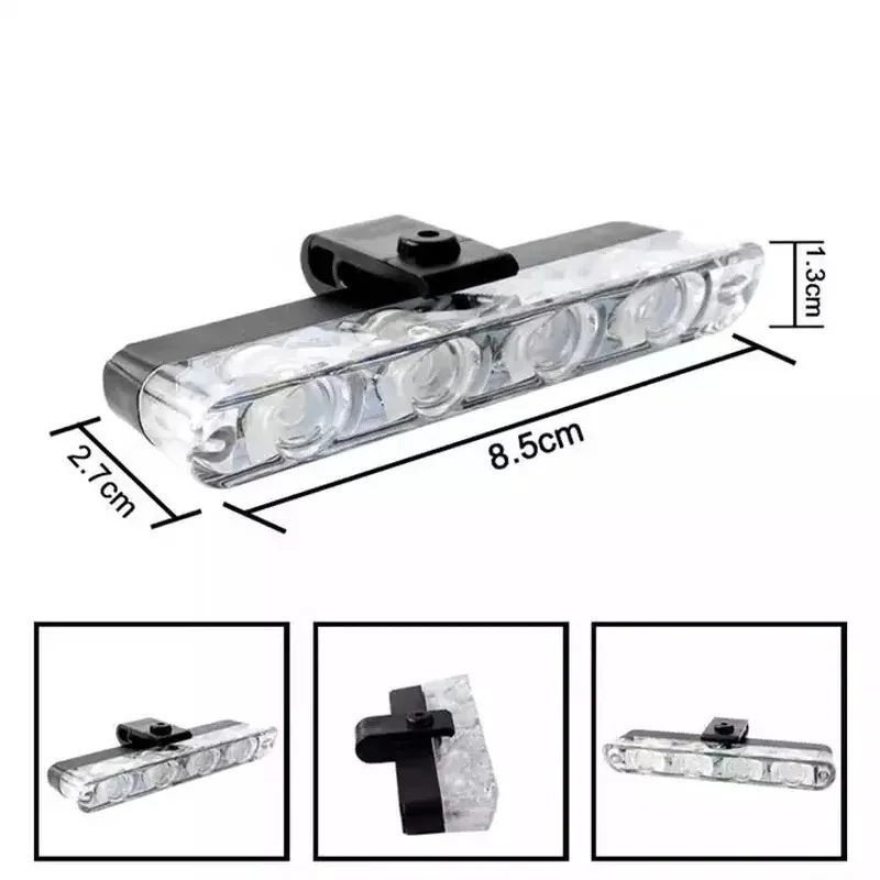 12V Car Strobe Grille Flashing Light Daytime Running Warning Light with Wireless Remote Control Emergency Signal Flash Red Blue emergency light car strobe light