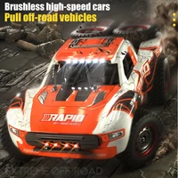 JJRC Q130 RC High Speed Car 1:12 Off Road Climbing Truck Brushless Motor Remote Control Racing Model Adult Gift Children Toys 1