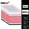 20mm Black 80pcs