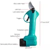 16.8V Cordless Pruner Shear Efficient Fruit Tree Bonsai Pruning Electric Tree Branches Cutter Compatible Makita 21V Battery 4