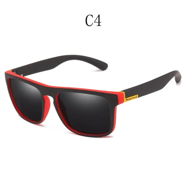 Polaroid Sunglasses Unisex Square Vintage Sun Glasses Famous Brand Sunglases Polarized Sunglasses Retro Feminino for Women Men 14-WHP31-C4
