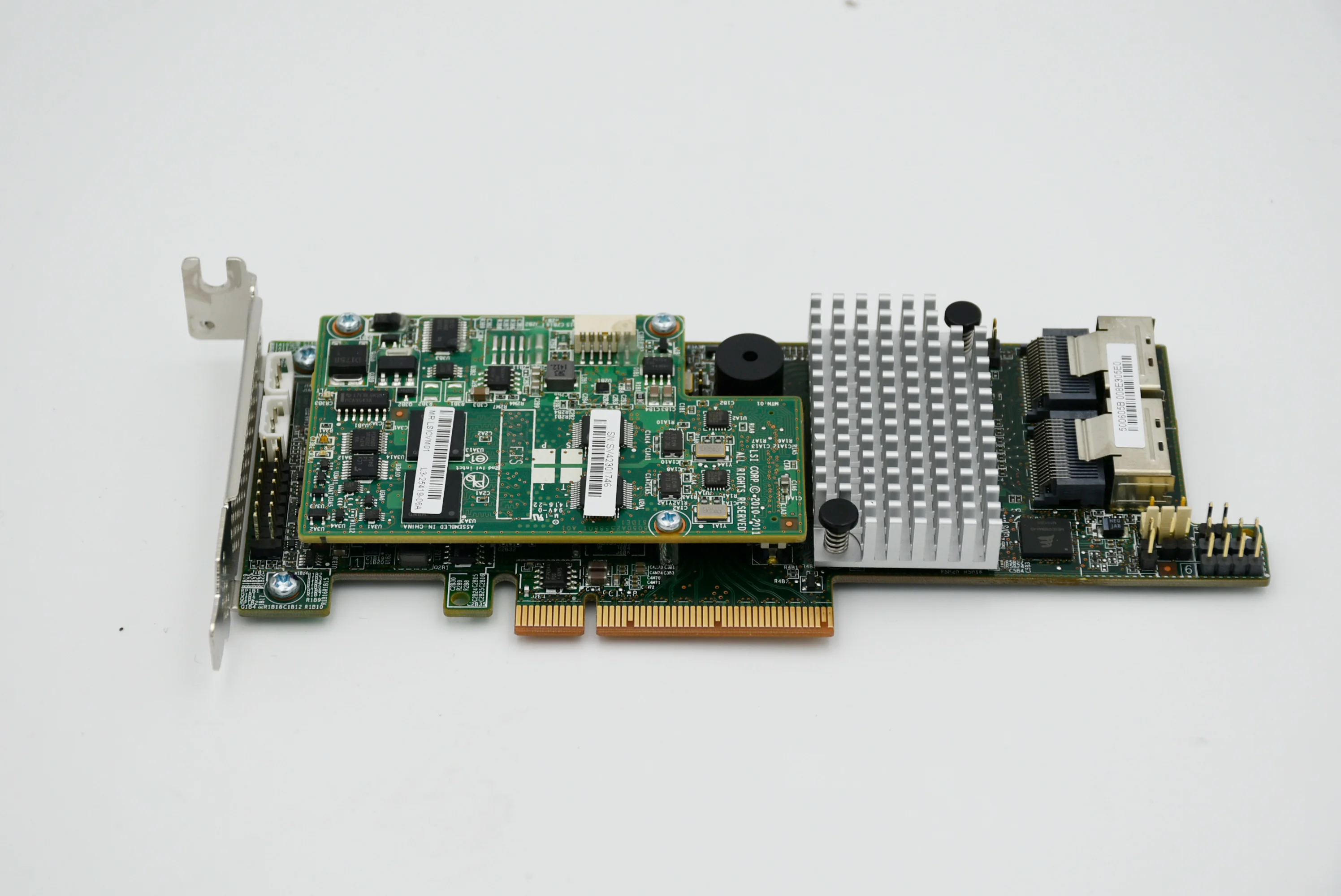 LSI MegaRAID 9266-8i 8-портовый 6ГБ/сек. внутренний 1GB PCI Express SATA/SAS RAID контроллер-Поддержка