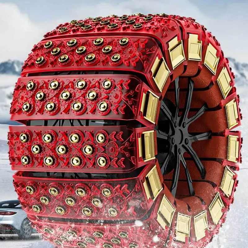 Anti-Skid Snow Chains for Car Winter auto Tire Traction Chain Ice Breaking Snow Chains car Wheels Anti-slip Emergency Chain
