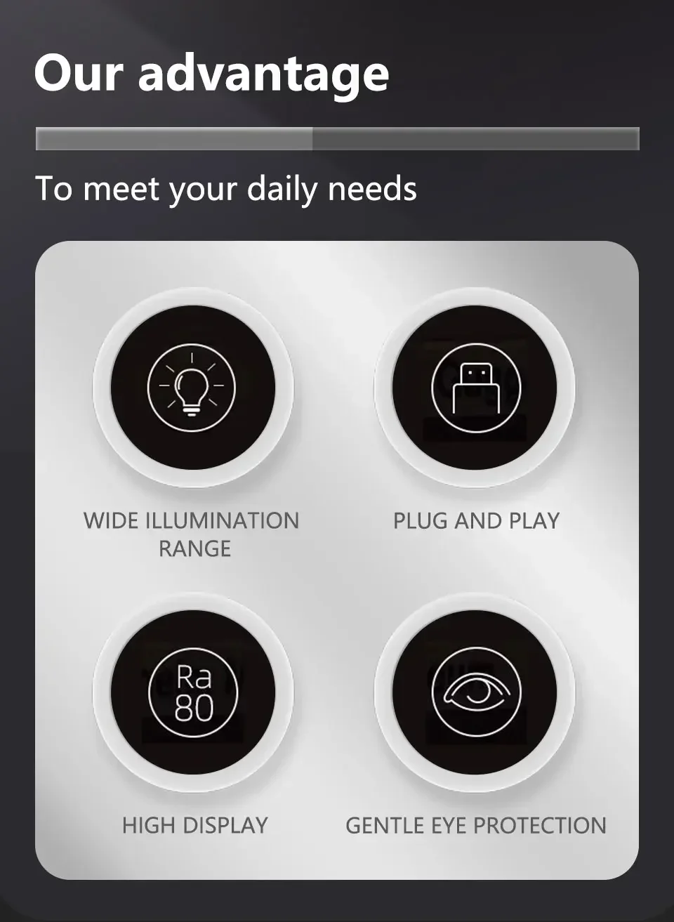 Description Picture 3 of itemLED Non-eye Harming Flame Night Light USB Plug-in Bedside Lamp Warm Light Ambient Light Night Study Reading Light Small Portable