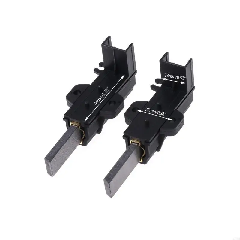 M7BB 2Pcs/set Washing Machine Motor Carbon Brushes L94MF7 With Housing For Whirlpool
