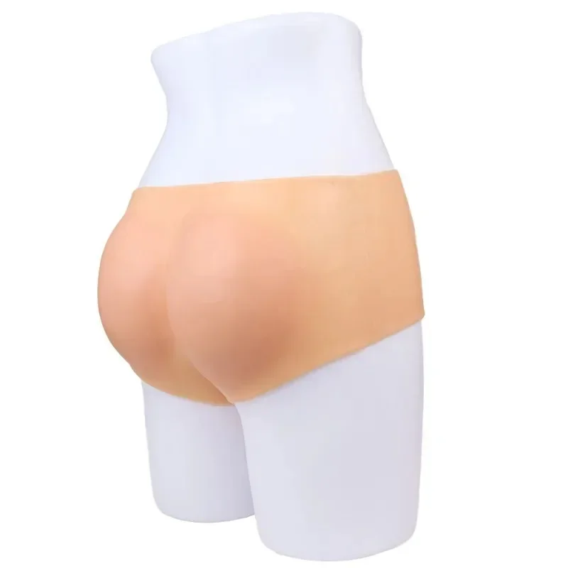 New 성인용품 Crossdressing Fake Pussy Panties Fake Ass Silicone Ass Panties Stretchy Buttocks Crotch Enlargement No Marks18+