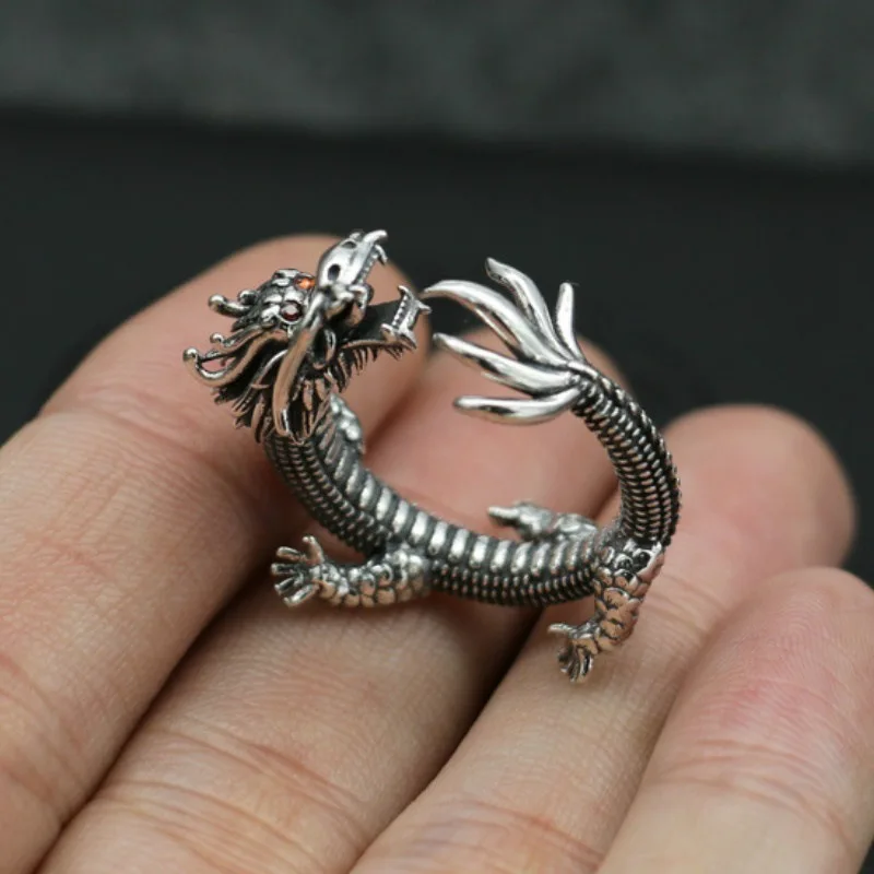 Vintage-Domineering-Personality-Opening-Super-Cool-Thai-Dragon-Rings ...