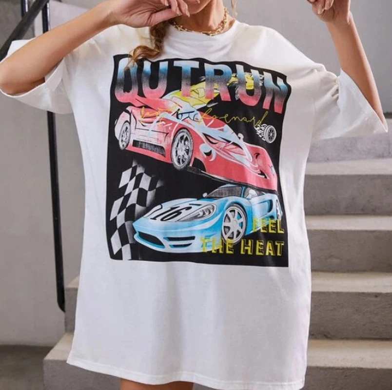 Oversized race car shirt Clearance
