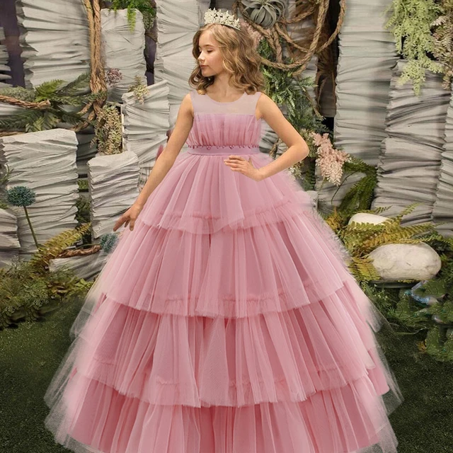 Girls Dresses Custom Princess Dress For Birthday Applique Lace Off Shoulder  Girls Prom Party Christmas Gown Kids Clothes Size 1 16Y From 107,37 € |  DHgate