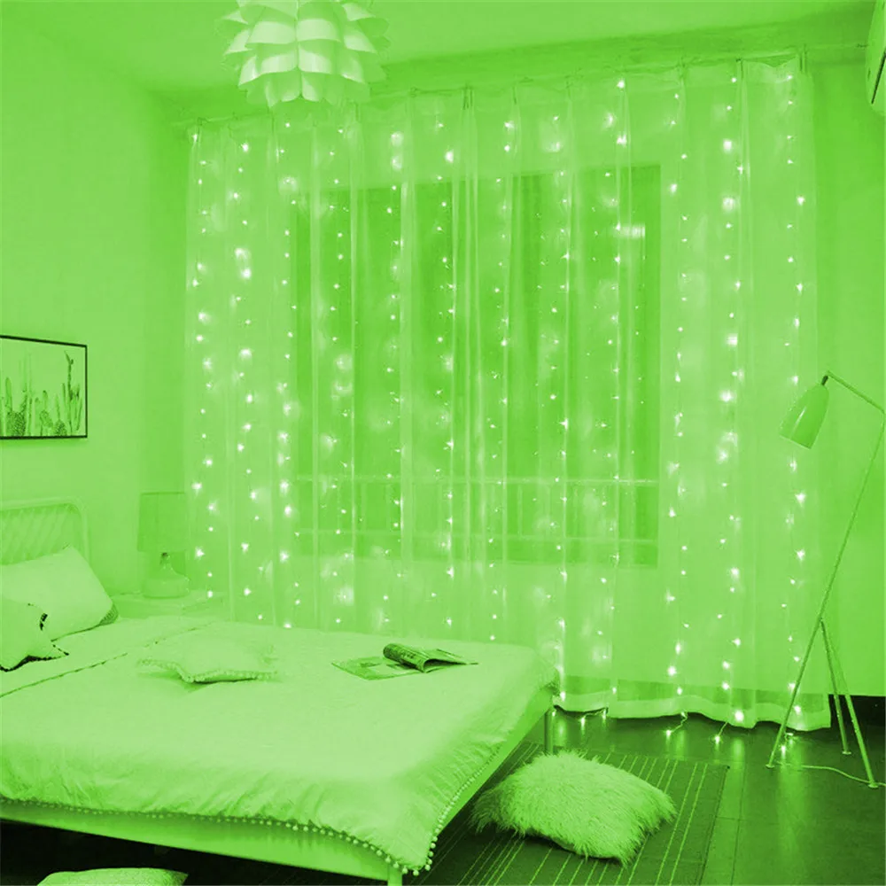 thumbnail image 1 of USB Festoon String Light Fairy Garland Curtain Light Christmas Decor for Home Ramadan Xmas Tree Decorative 2025 New Year Lamp, 1 of 5