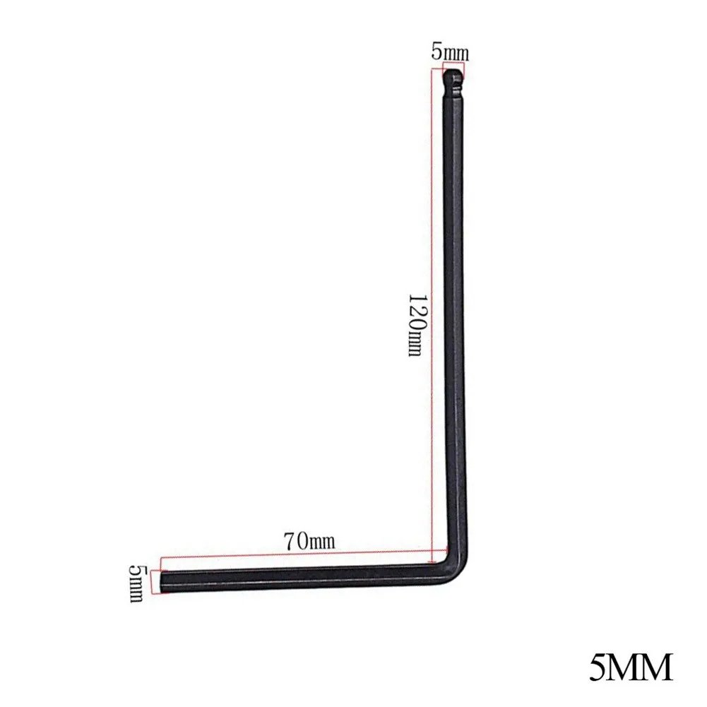 4mm 5mm Kohlenstoffstahl-Kugelkopf-Gitarren-Verstellstab-Schlüsselwerkzeuge für die Einstellung von Akustik- und E-Gitarrenhalsen und -brücken – Detail 20