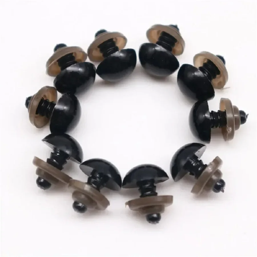 Plastic Safety Eyes 8/10/12/14mm For Toys Diy Mix Size Crochet Animal Eye Doll Toys Amigurumi Accessories