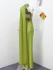 Elegant Satin Halter Party Dress Women Casual Slim Backless Sleeveless High Waist Female Robes 2024 Autumn Lady Evening Dresses 6