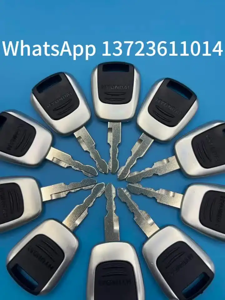 2 шт. ключ запуска зажигания для R75VS 130-9 305-9 150VS 215VS 305VS переключателя экскаватора
