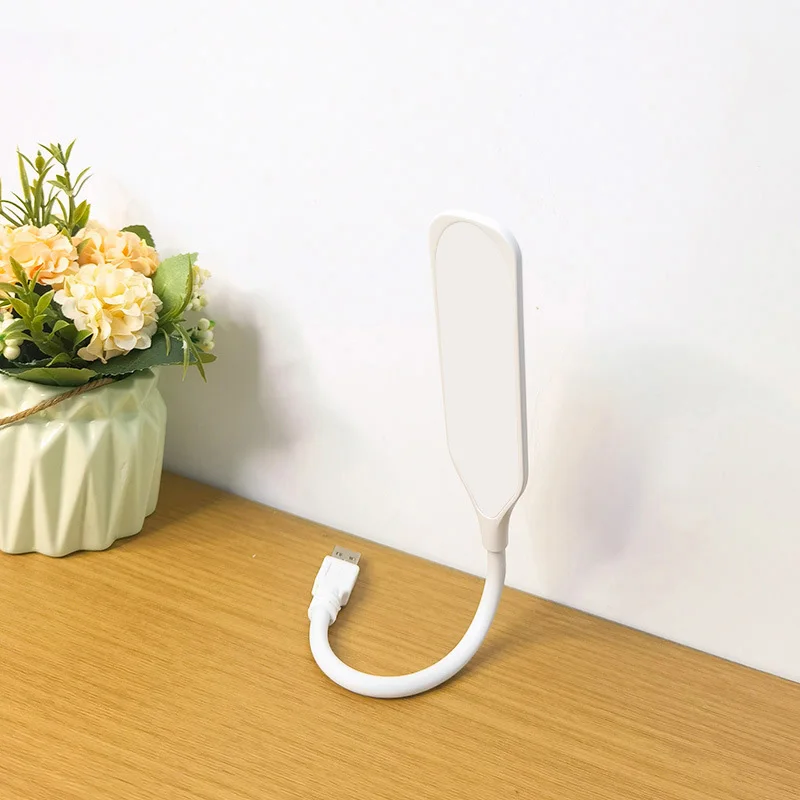 Portable USB 5v Plug Desk Night Light Eye Care LED Book Light Study Reading Lamp Laptop Keyboard PC Lighting E1