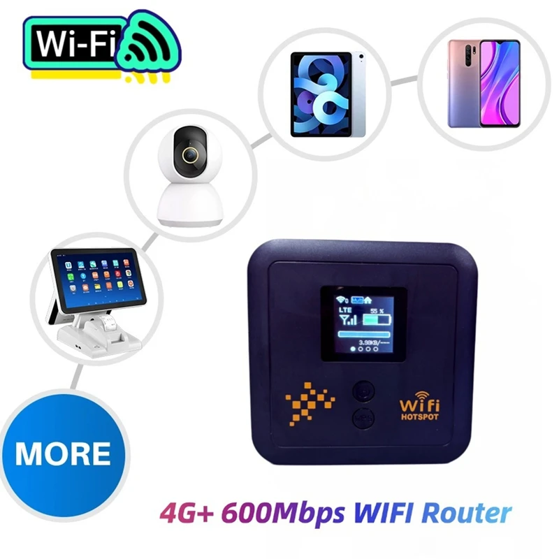 기업용 휴대용 4G LTE-A 4G+CAT12 600M E-Sim 라우터 CA 모뎀 무선 5G 주파수 지원-A31R