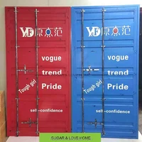 Industrial Furniture ,shipping Container Door,metal Door For Washroom Use 1