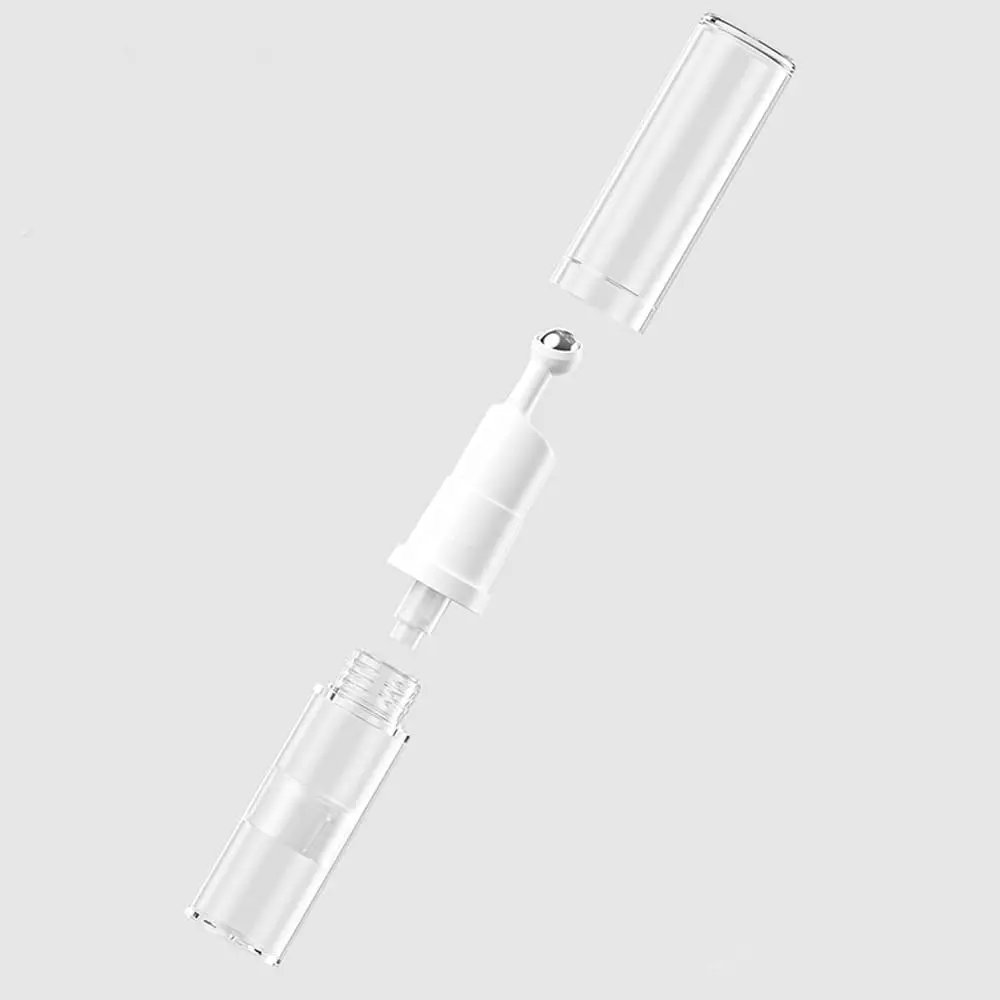 5-Piece Set of Refillable Vacuum Eye Cream & Essential Oil Roller Bottles with Steel Ball