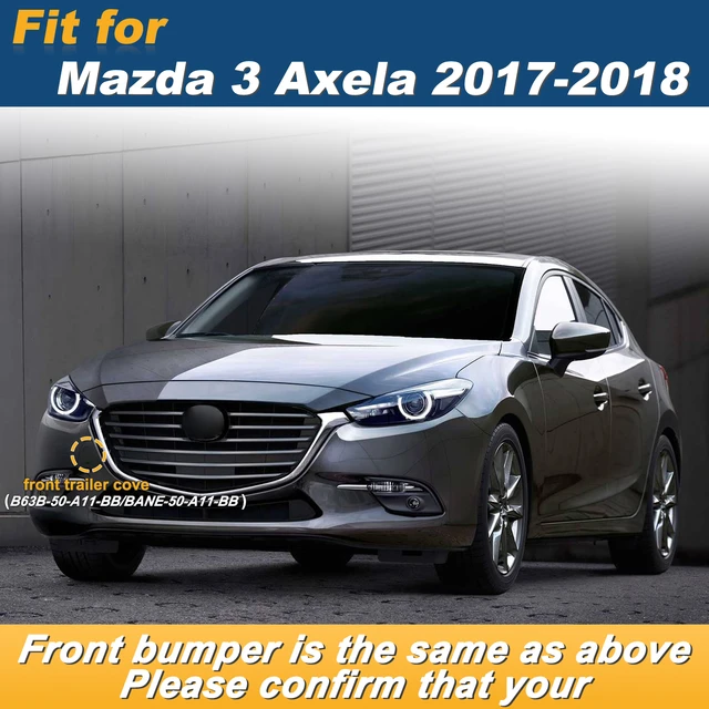 Car Front Bumper Tow Hook Cover Cap For Mazda 3 Axela 2014 2015 2016  Trailer Hauling Eye Cover Lid - AliExpress