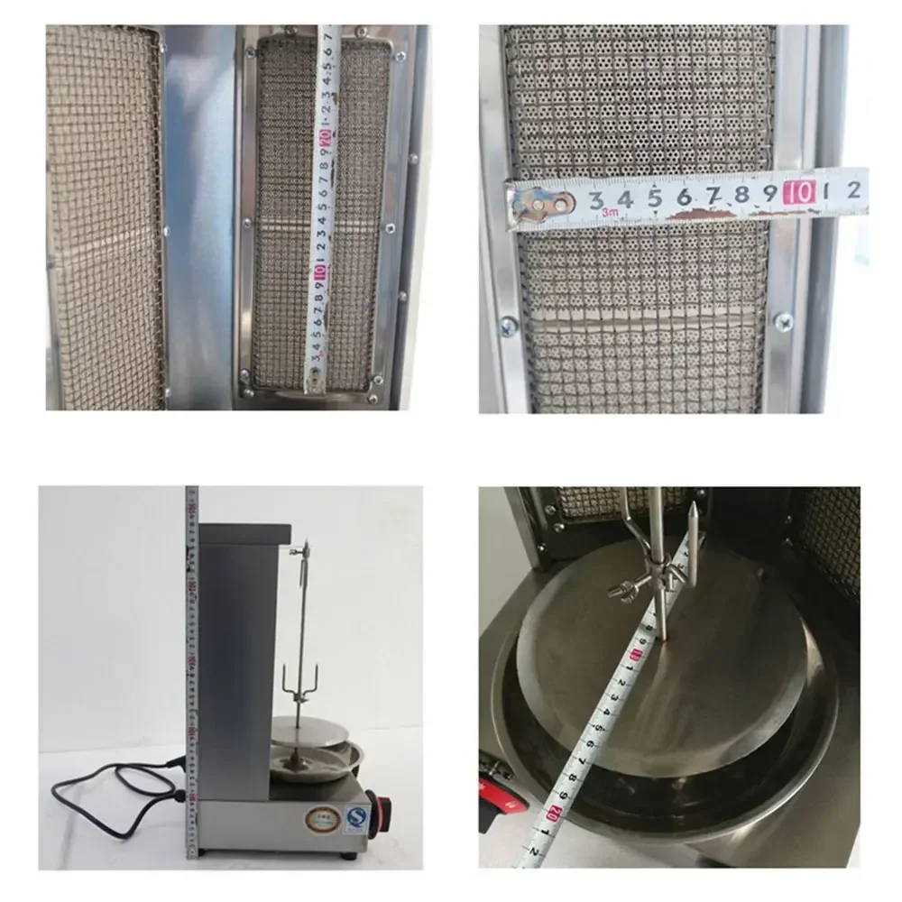 Commercial Gas Barbecue Grill Skewers Automatic Meat Rotating Machine Chicken Barbecue Machine Turkish. 4