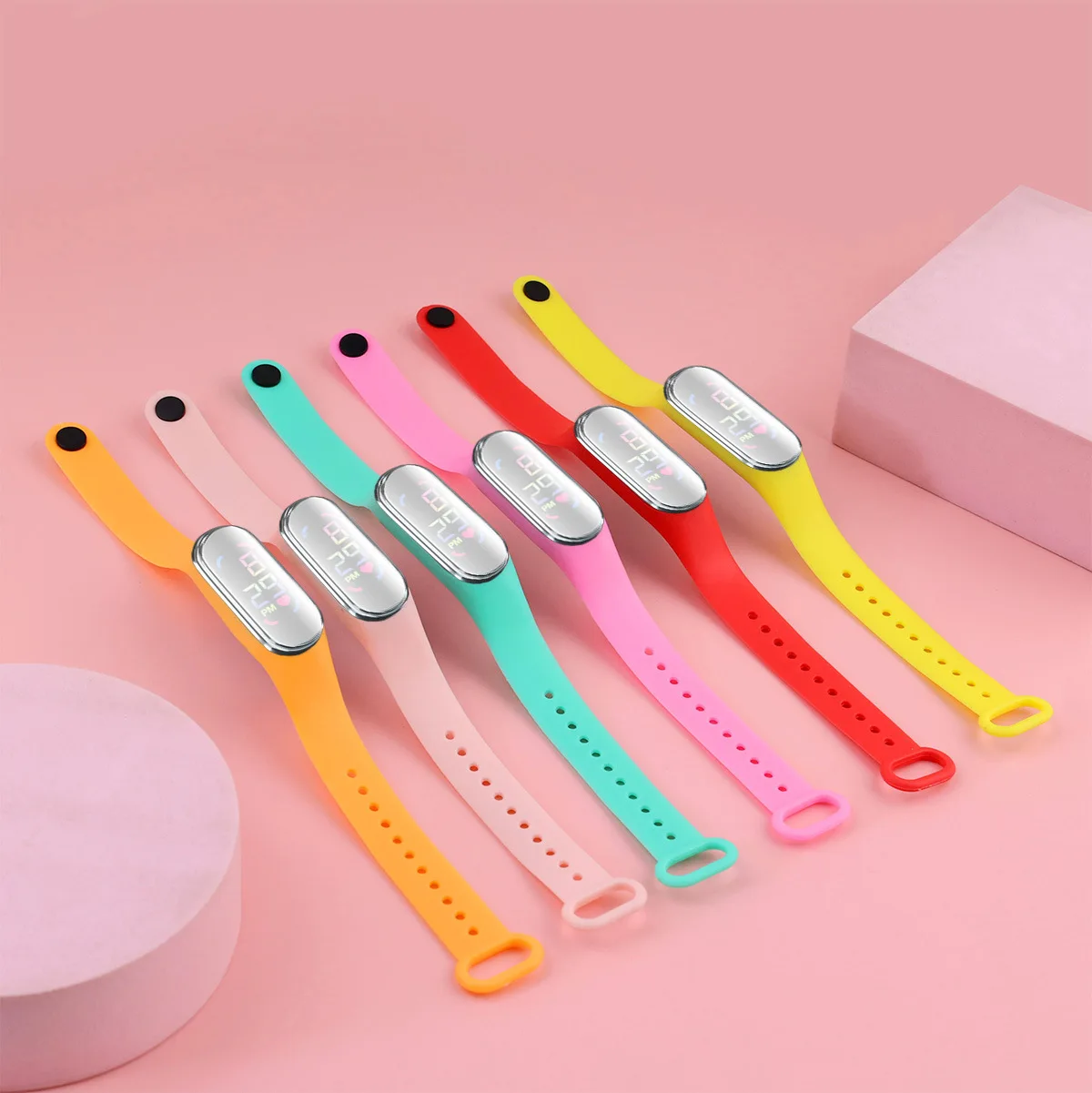2025 Fashion Children Watches Sports Luminous Bracelet Women LED Watch for Girls Waterproof Digital Ladies Clock Kids Gift 2