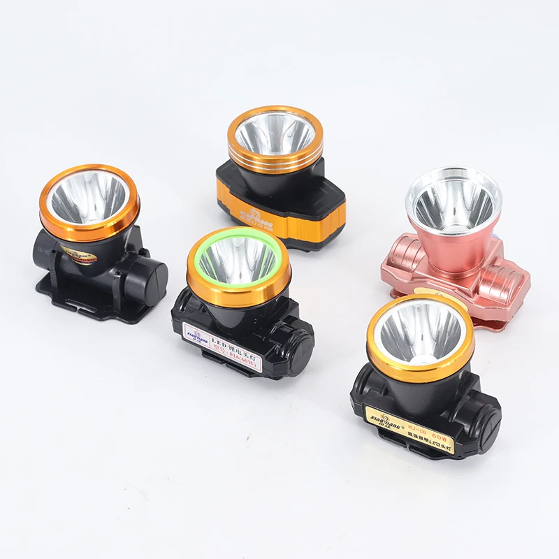 

Rechargeable LED Lithium Battery Headlamp with 3 Modes Waterproof Powerful Head Light for Fishing Daily Carrying Night Riding