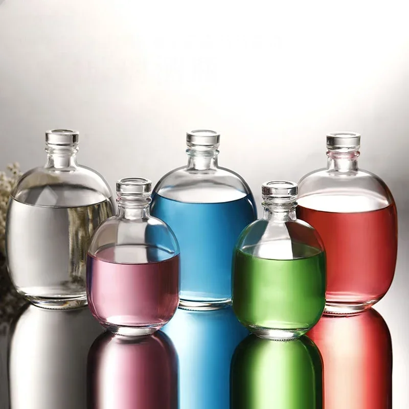 Clear/Matte classical party home lead-free glass bottle wine decanter barware whiskey decanter set wine aerator decanter