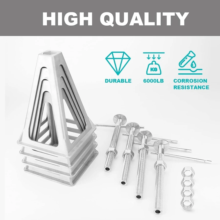 4-Pack Aluminum RV Stabilizer Jacks 3