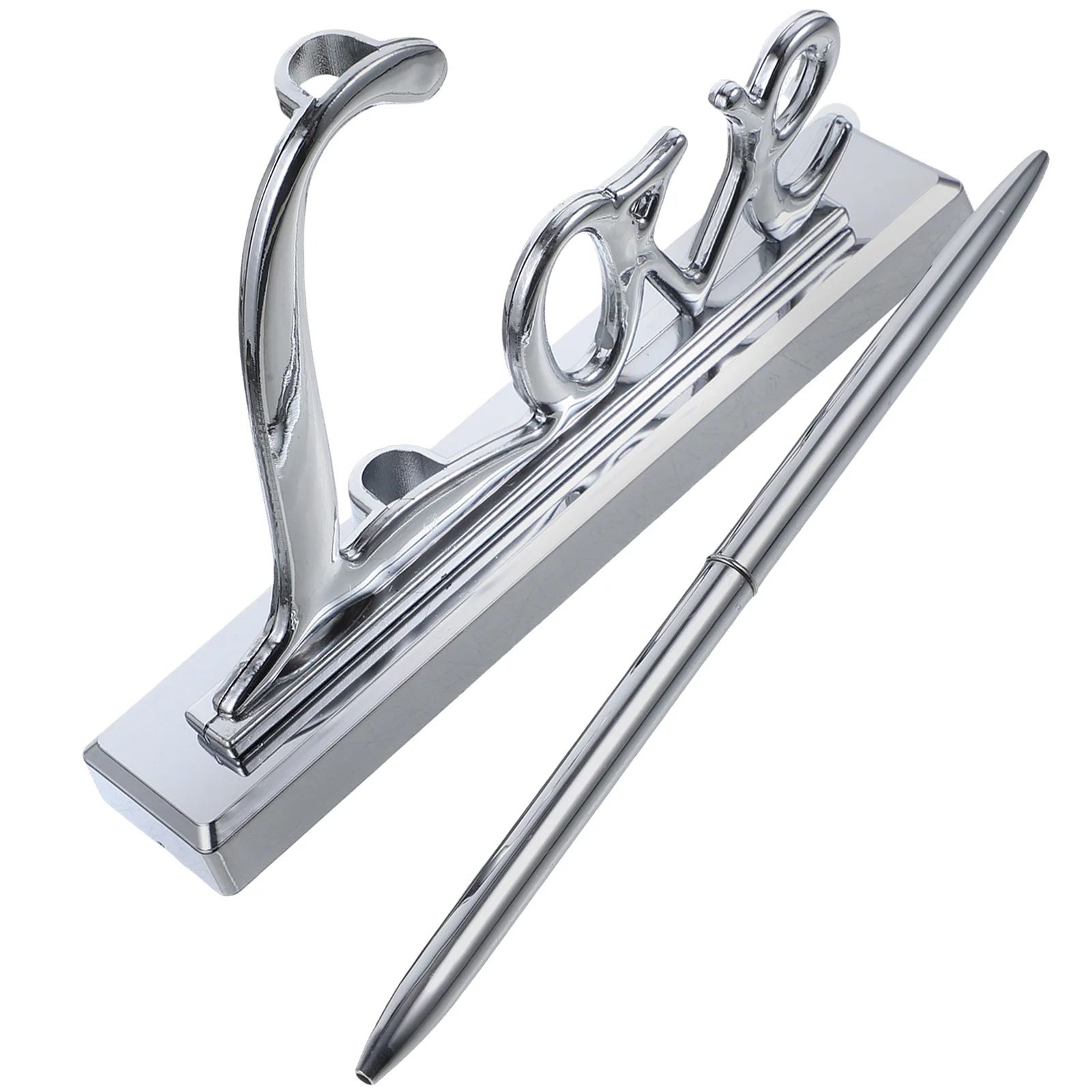 NICEXMAS Gold Wedding Party Silver Guest Book Signing Pen Love Sign Holder Table Decor Wedding Signing Pen Party Supplies