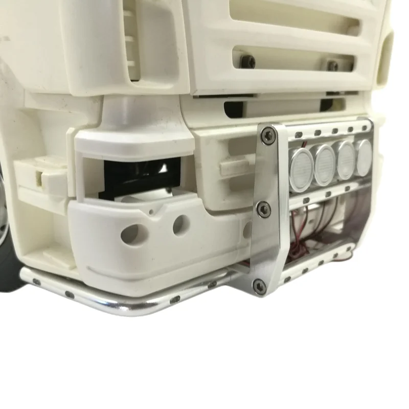 Front Bumper Light with LED Lamp for TAMIYA 1/14 Scania 620 56323 730 RC Tractor Trailer Truck Upgrade Parts 3