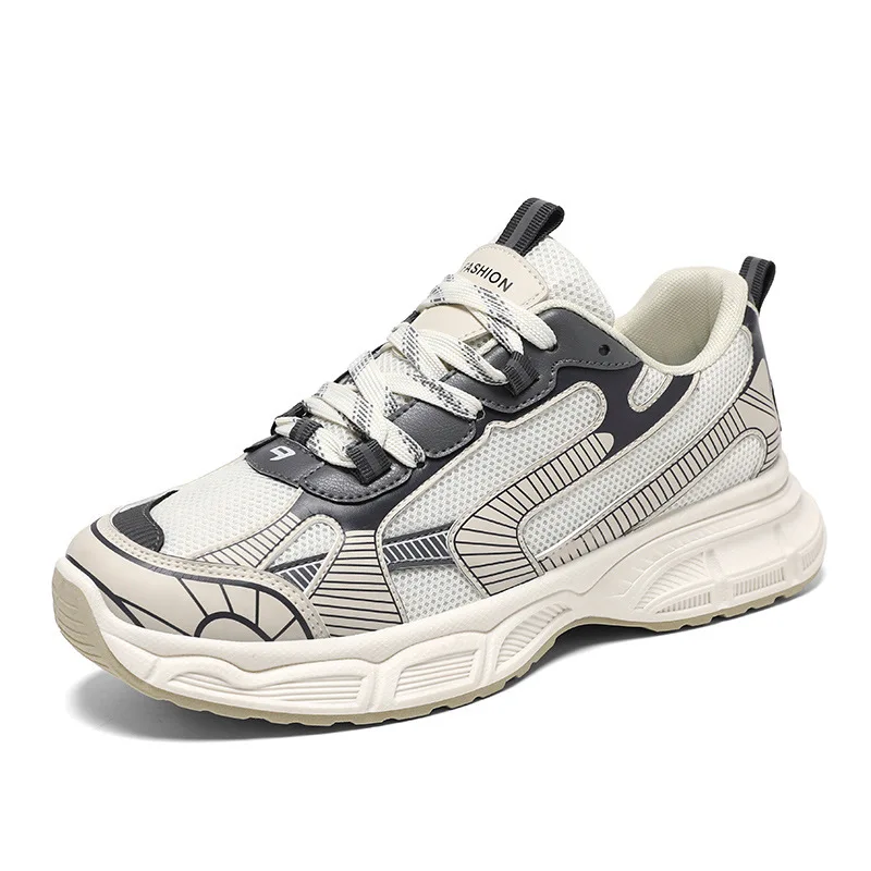 Sneakers Women Trends  Platform Shoes Lightweight Outdoor Sports Shoes Breathable Running Shoes Lace Up Casual 5