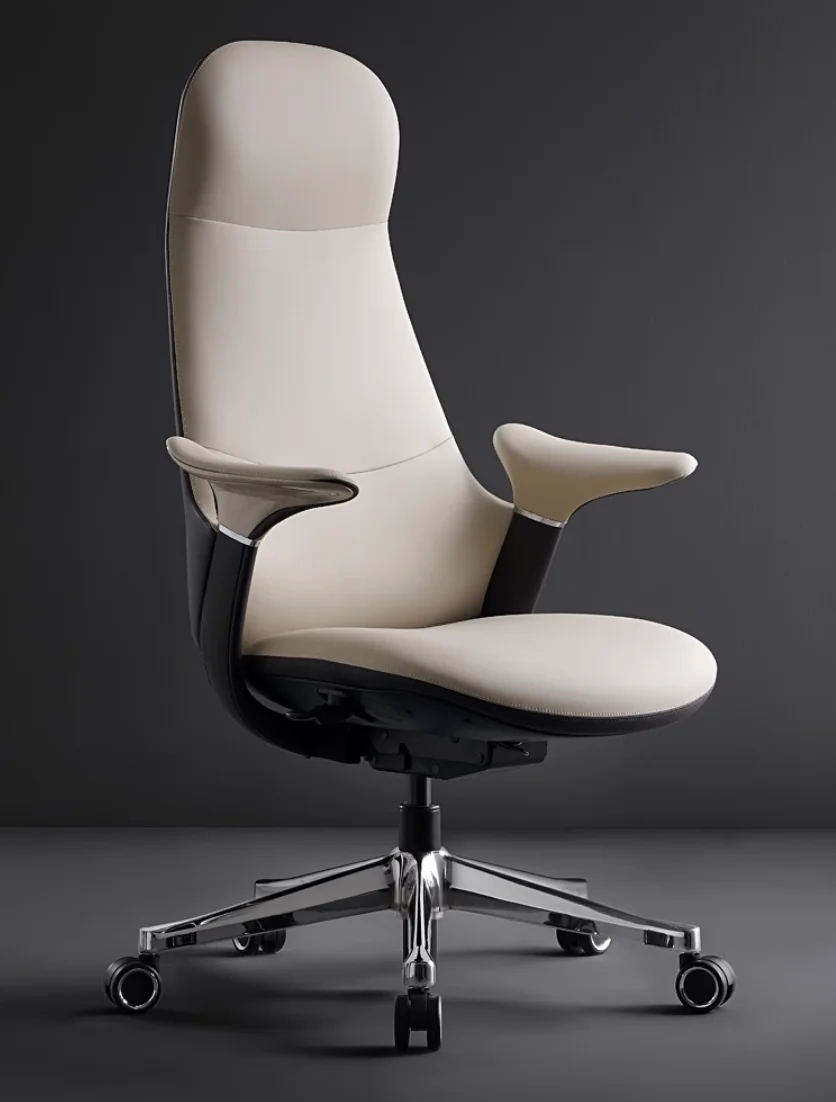 

Light luxury leather boss chair Home ergonomic chair Computer chair Sedentary chair chair Office chair