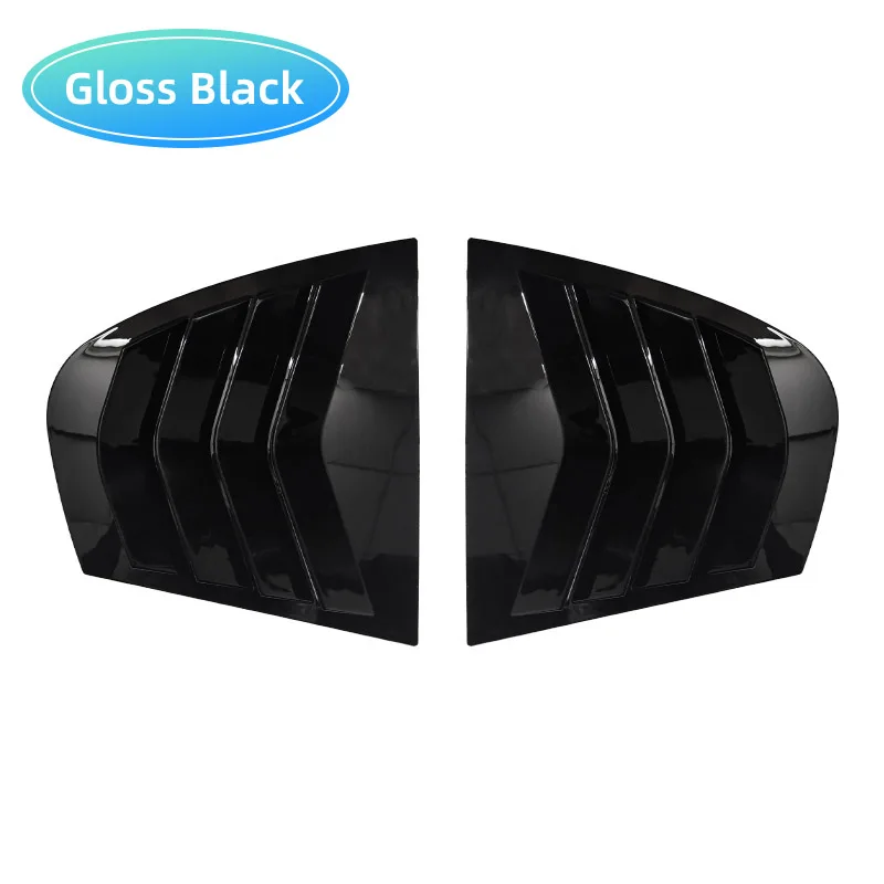 Für BMW E90 Auto Styling Heckscheibe Lamellen 3er 320i 325i 320d 330i 335i Hinten Dreieck Fenster Schatten Spoiler Bodykits 05-12