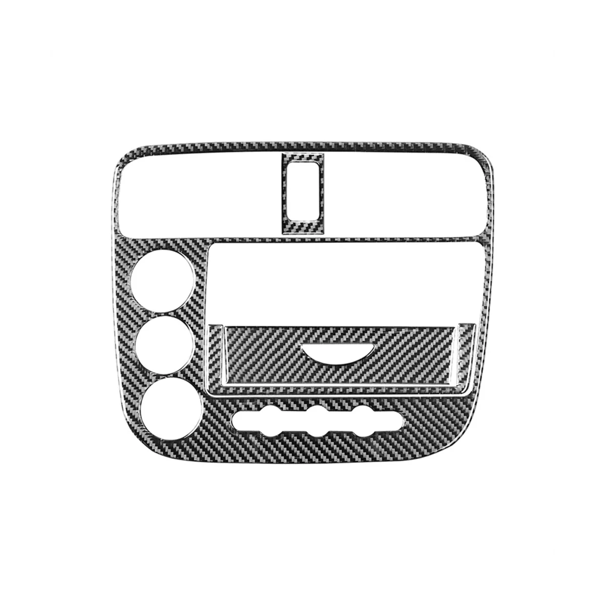 

Мягкая панель управления из углеродного волокна для Honda Civic 2003 2004 2005, аксессуары