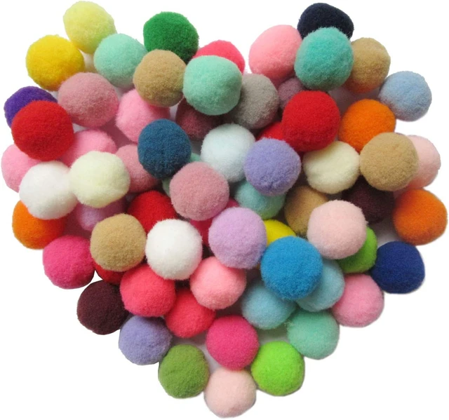 Small Pom Poms for Crafts,Fuzzy Balls,Puff Balls,Arts and Crafts Pom Poms  Balls for DIY Art Creative Crafts Decorations - AliExpress